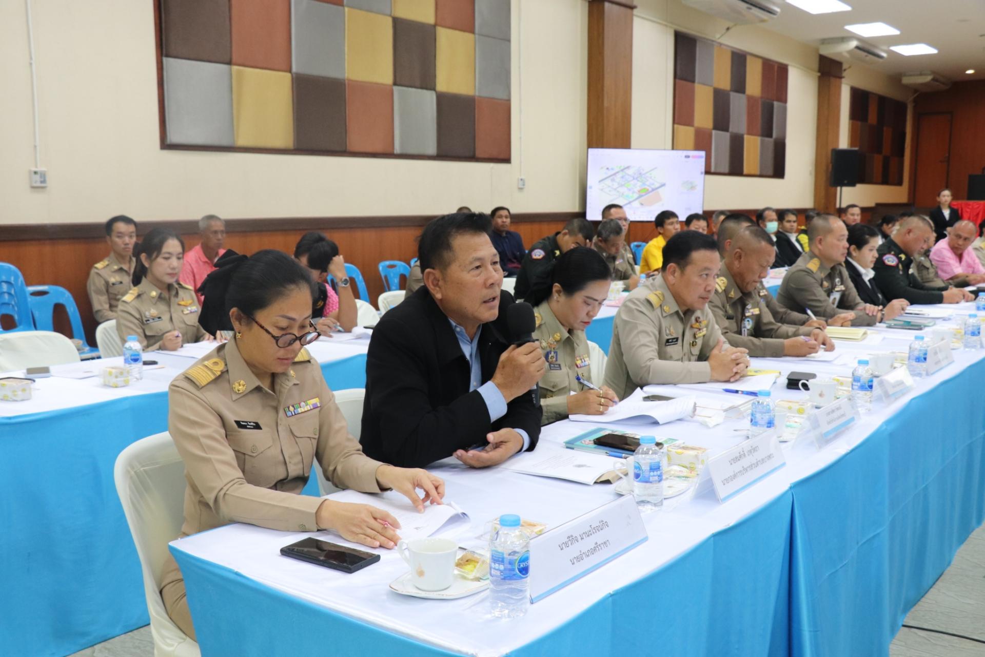 ร่วมประชุมและสำรวจพื้นที่เตรียมการรับผู้แทนพระองค์ (นายพลากร สุวรรณรัฐ)  องคมนตรี มอบปริญญาบัตรแก่ผู้สำเร็จการศึกษาจากมหาวิทยาลัยเทคโนโลยีราชมงคลตะวันออก  ประจำปีการศึกษา 2567 