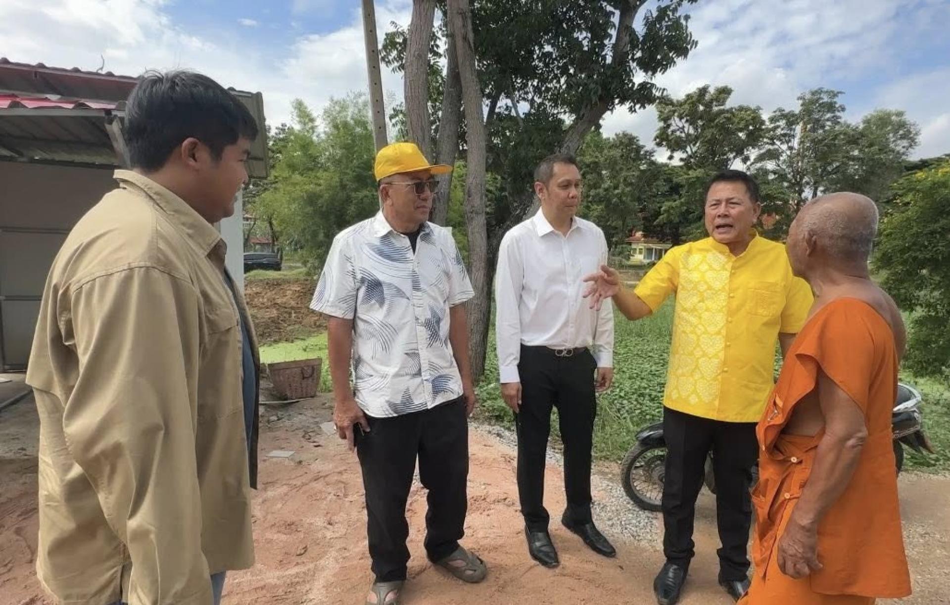  แก้ไขปัญหาน้ำท่วมโรงเรียนวัดตโปทารามและวัดตโปทาราม 